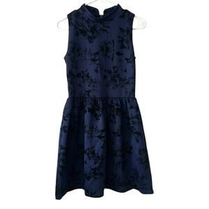 Love…Ady Navy Blue Fit & Flare Dress - Medium